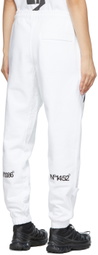 Aitor Throup’s TheDSA White 'N.1452' Lounge Pants