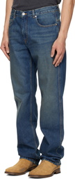 Isabel Marant Blue Lewys Jeans