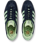 adidas Originals - Padiham Spezial Leather-Trimmed Suede Sneakers - Men - Navy