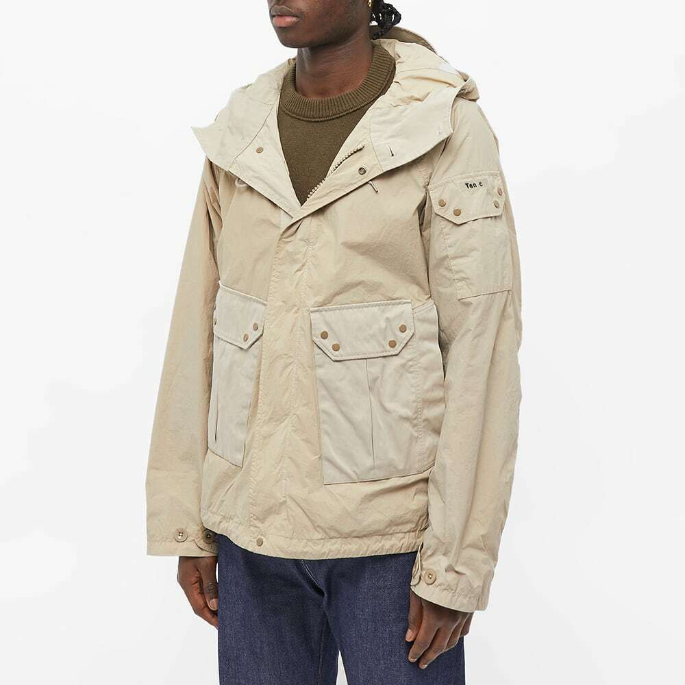 Ten C Men's Mid Technical Zip Jacket in OffWhite Ten C