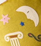 Jonathan Adler Playa Celestial linen cushion