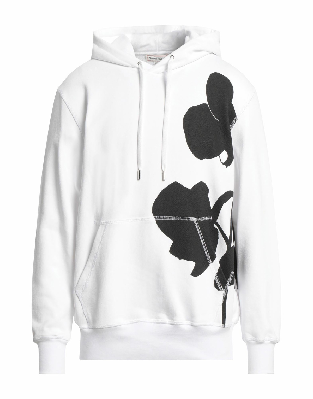 Mcqueen Mens Sweatshirt in White