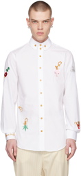 Vivienne Westwood White Krall Shirt