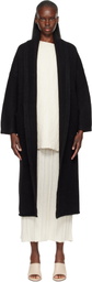 Lauren Manoogian Black Long Shawl Cardigan