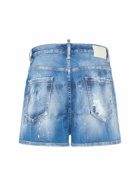 DSQUARED2 - Distressed Denim Mid Rise Shorts