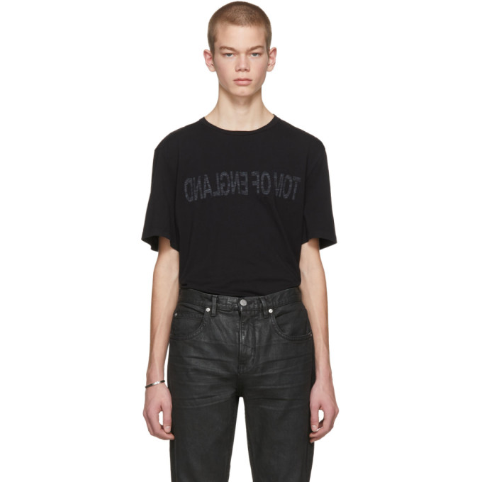 Helmut Lang Black Re-Edition Tom of England T-Shirt Helmut Lang