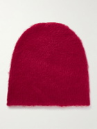 The Elder Statesman - Thistle Alpaca-Blend Beanie