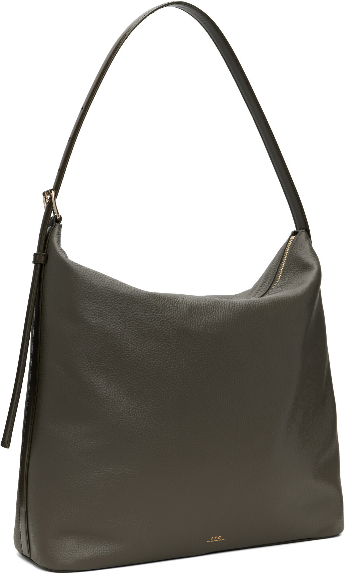 A.P.C. Gray Vera Maxi Bag
