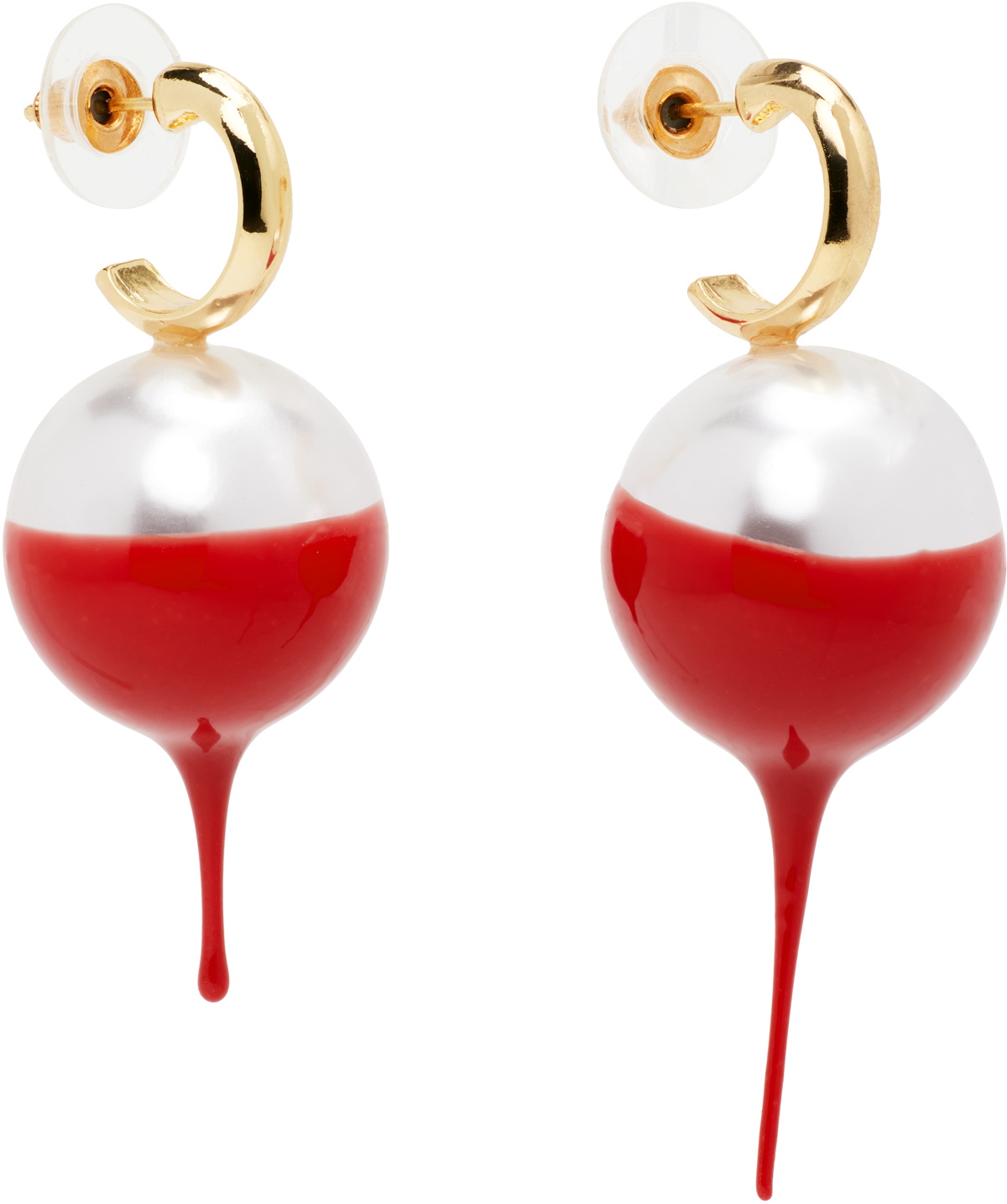 Ottolinger Dipped Pearl Earrings