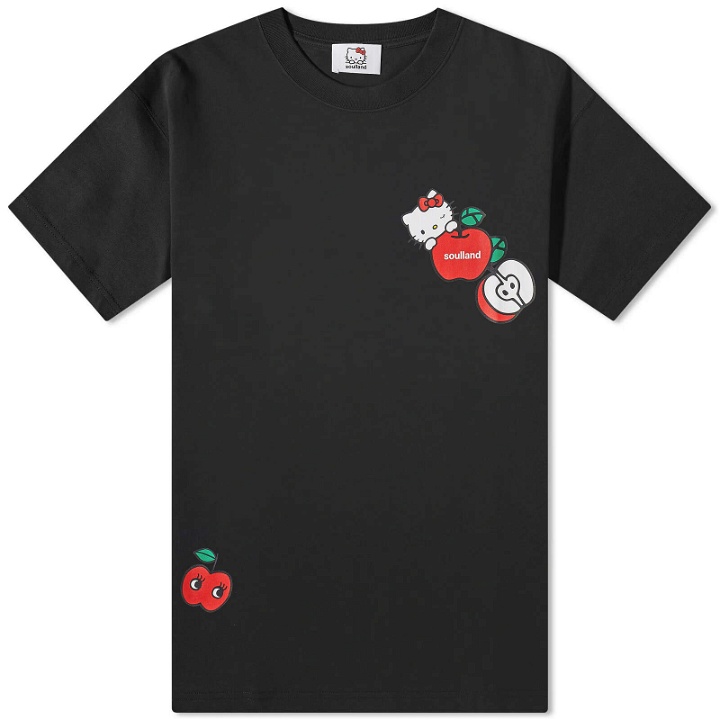 Photo: Soulland x Hello Kitty Apple T-Shirt in Black