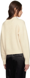 Filippa K Off-White Fluffy Sweater