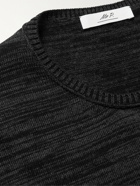 Mr P. - Organic Cotton and Wool-Blend T-Shirt - Gray