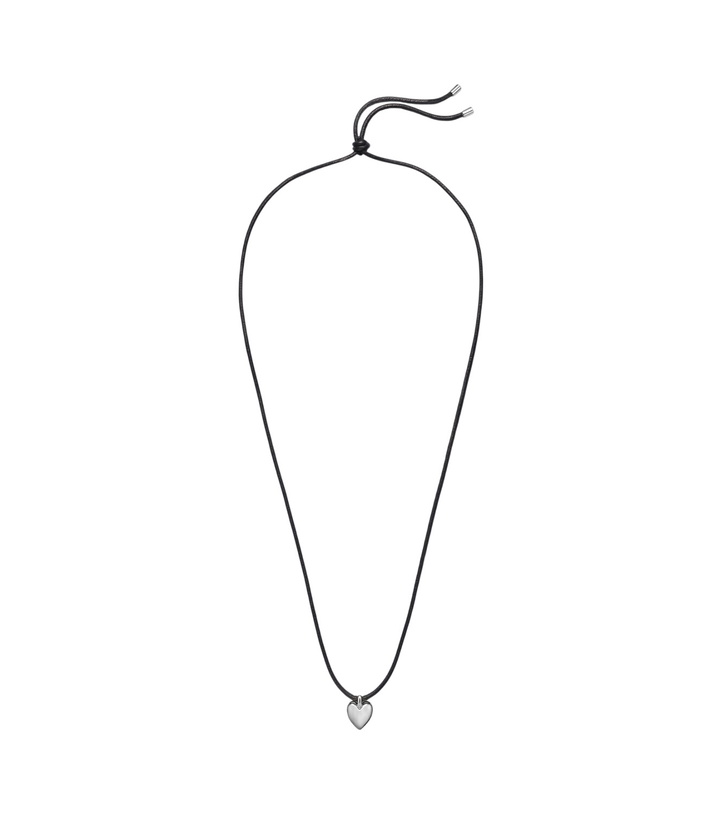 Photo: Jennifer Fisher Puffy Heart silver-plated pendant necklace