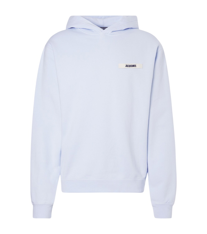 Photo: Jacquemus Gros Grain logo cotton hoodie