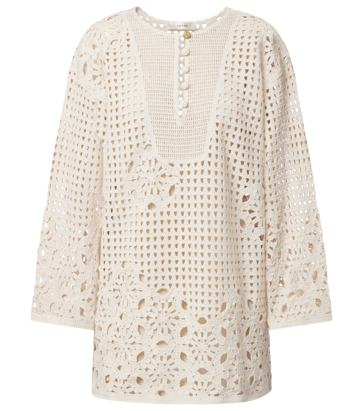 Photo: Frame The Postcard cotton crochet tunic
