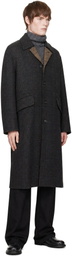 OUR LEGACY Gray Collapse Carcoat