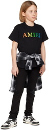 AMIRI Kids Black Broken Jeans