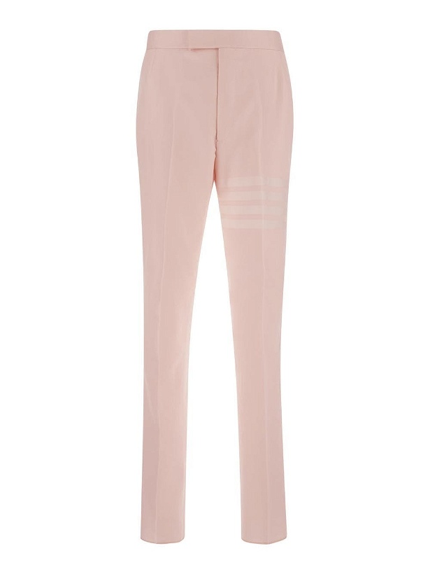 Photo: Thom Browne Pink Classic Trousers