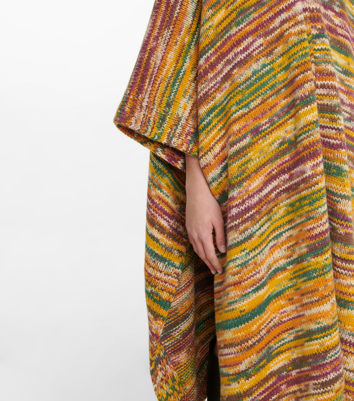 Gabriela Hearst - Lopez striped cashmere poncho