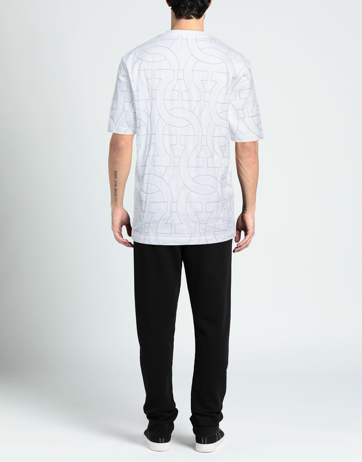 Ferragamo Mens T-shirt in White