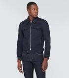 Tom Ford Cotton and linen blouson jacket