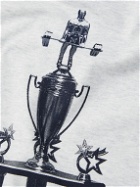 Carhartt WIP - New Balance Sculpture Center Logo-Print Cotton-Jersey T-shirt - Gray