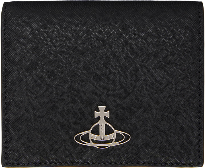 Photo: Vivienne Westwood Black Billfold Leather Wallet