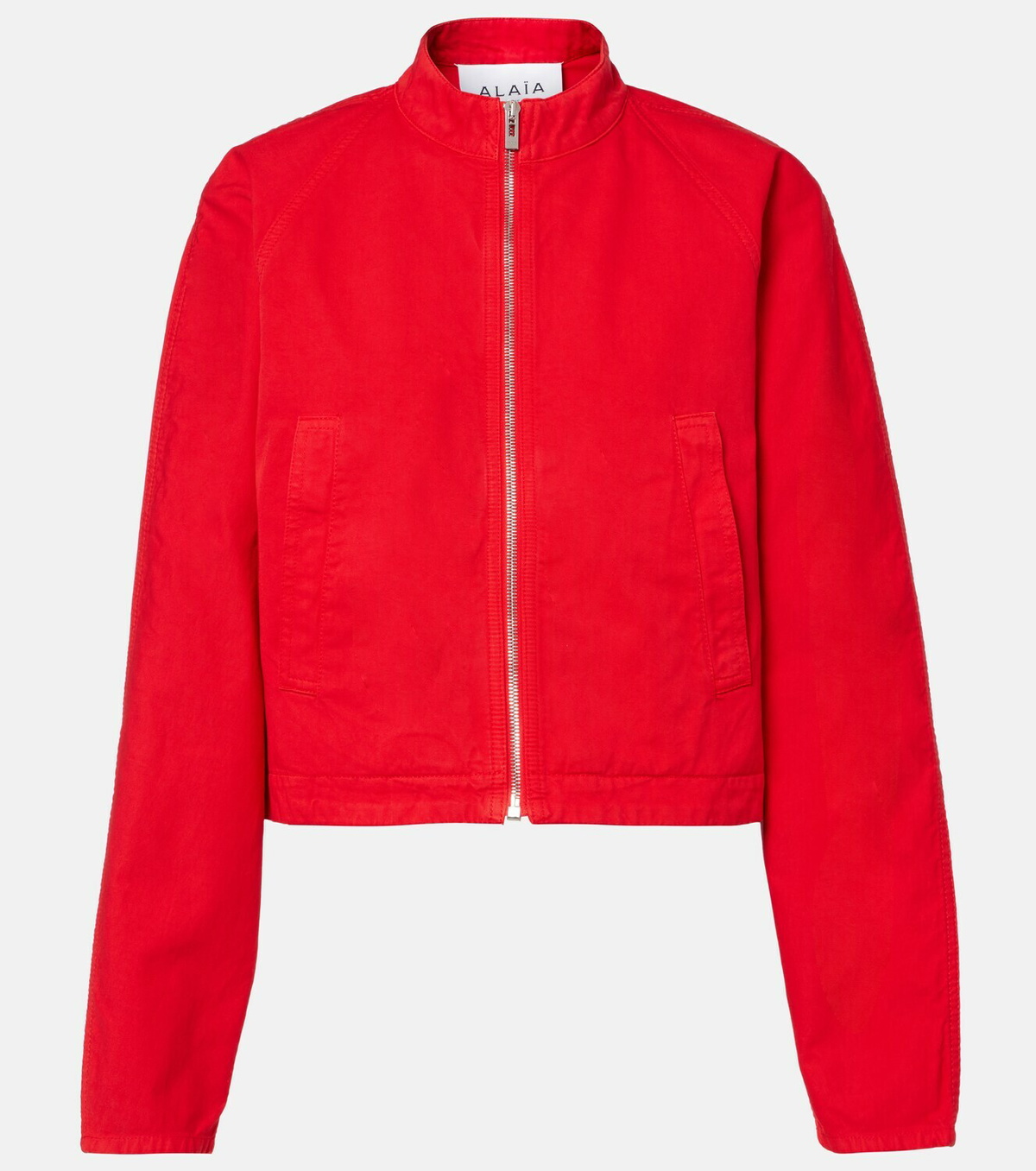 Alaïa Round denim jacket