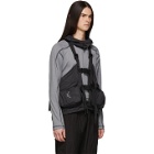 A-Cold-Wall* Black Gilet Backpack Vest