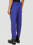 Pressed Pleat Pants in Purple