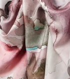 Loro Piana Natura Argentina printed silk scarf