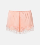 Faithfull Norden scalloped shorts