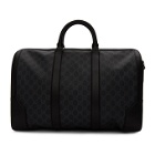 Gucci Black Soft GG Supreme Carry-On Duffle Bag