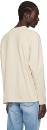 Jacquemus Beige Les Classiques 'Le T-Shirt Manches Longues' Long Sleeve T-Shirt