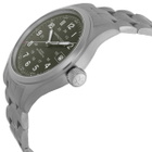 Hamilton Khaki Field Automatic Green Dial Watch H70455160