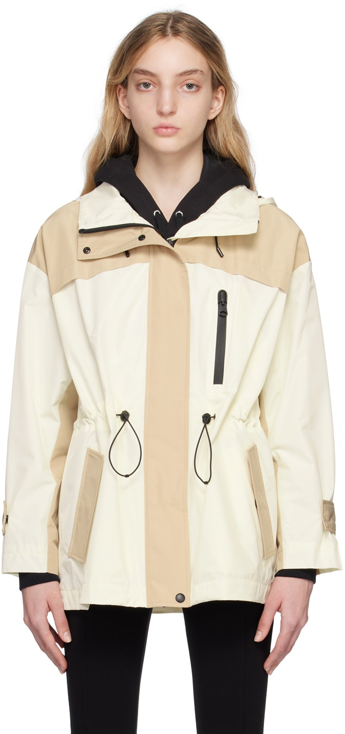 MACKAGE Off-White & Tan Alize Jacket Mackage