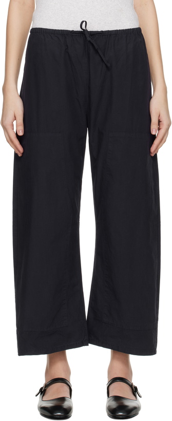 Photo: LESET Navy Kyoto Carpenter Trousers