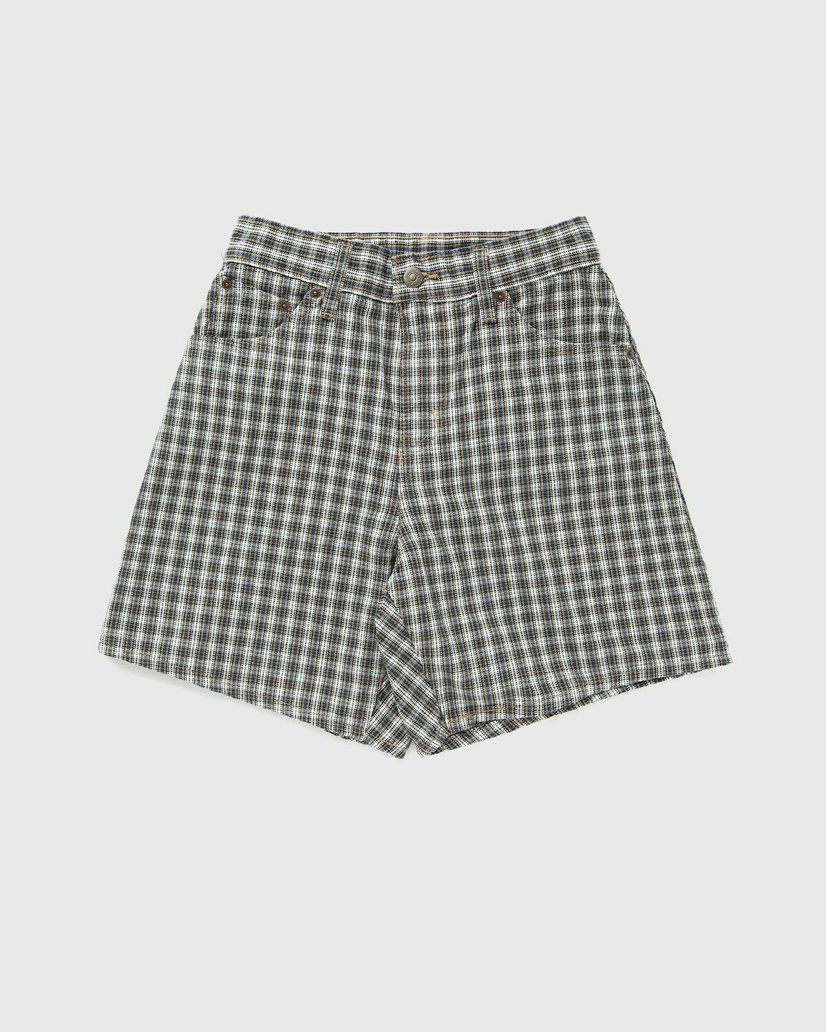 Levis HIGH BAGGY SHORT brown/white Womens Casual Short