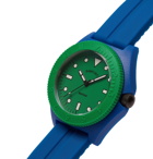 BAMFORD LONDON - Mayfair Sport Limited Edition Polymer and Rubber Watch - Blue