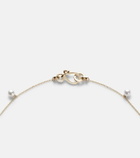 Sophie Bille Brahe Lou Lou 14kt gold necklace with freshwater pearls