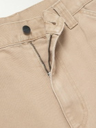 Carhartt WIP - OG Single Knee Printed Straight-Leg Organic Cotton-Canvas Trousers - Neutrals