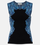 Ulla Johnson Aylin knitted jacquard tank top