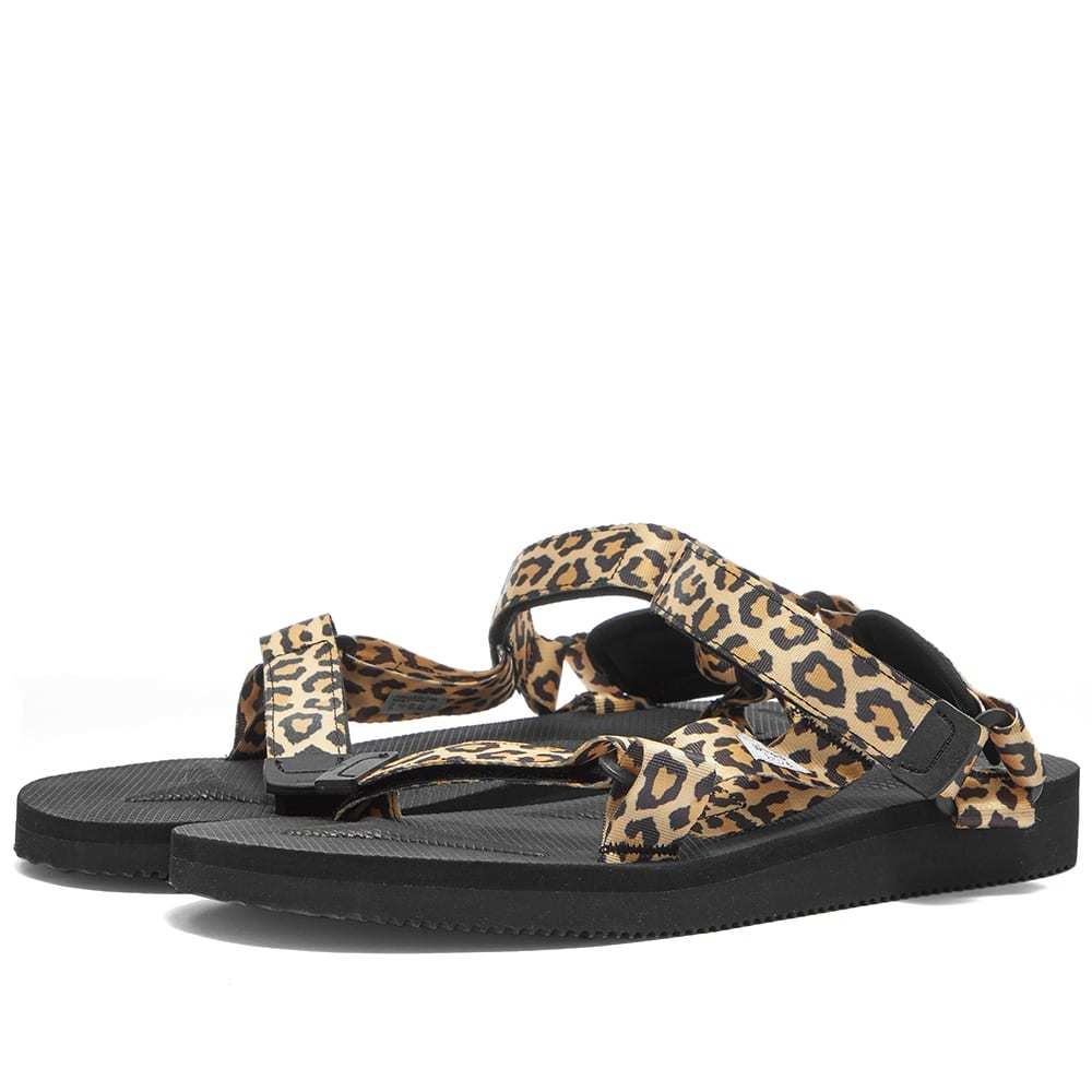 Wacko Maria x Suicoke Leopard Beach Sandal