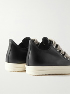 Rick Owens - Leather Sneakers - Black