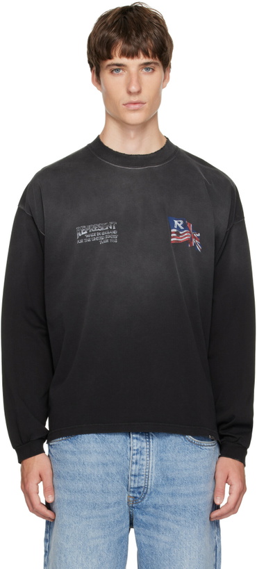 Photo: Represent Black Eagle Long Sleeve T-shirt