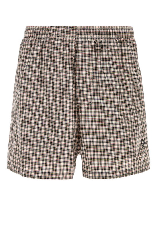 Photo: Balenciaga Embroidered Poplin Bermuda Shorts