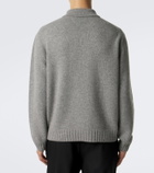 Saman Amel Sander cashmere polo sweater