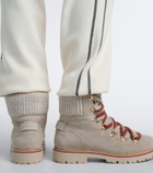 Bogner Andermatt shearling-lined suede ankle boots