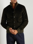 Valstar - Valstarino Cotton-Blend Corduroy Padded Jacket - Green