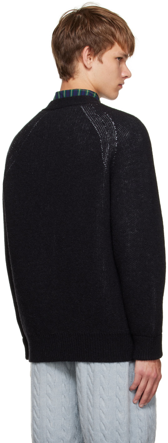 Meryll Rogge Black Floral Cardigan